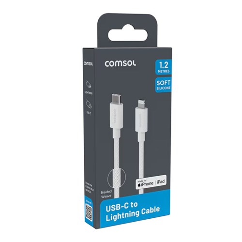 Comsol USB-C To Lightning Cable 1.2m