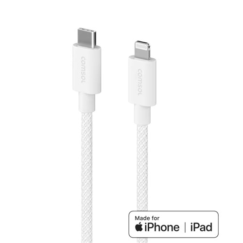 Comsol USB-C To Lightning Cable 1.2m