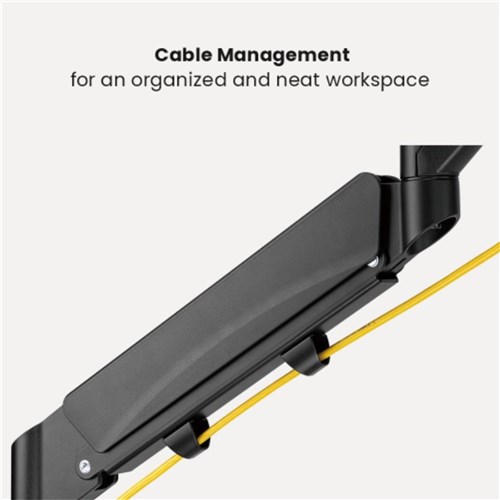 ErgoFit Space Saving Dual Monitor Arm