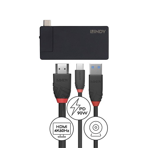 Lindy DST-Micro USB-C Micro Dock (4K HDMI)