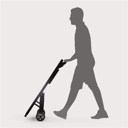 Mitsumaru 43'' Mobile Outdoor IP55 Digital Signage A-Frame