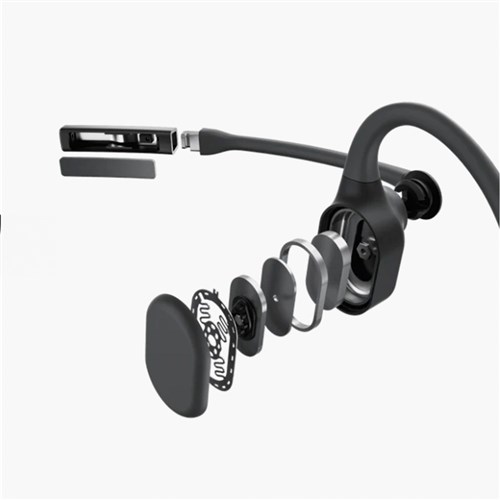 SHOKZ OpenComm 2 UC Stereo BT Headset w Adapter USB-A