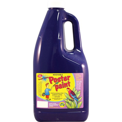 ZDCPP2LBL - Colorburst Washable Poster Paint 2 Litre Brilliant Blue