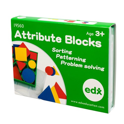ZEC19560 Deluxe Attribute Blocks Set Kookaburra Educational