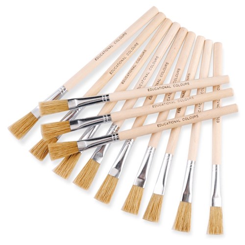 ZECBG30 Glue Brush Flat 180mm Class Pack Kookaburra Educational