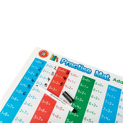 ZECLPMADD Practise Mat Addition Kookaburra Educational Resources 