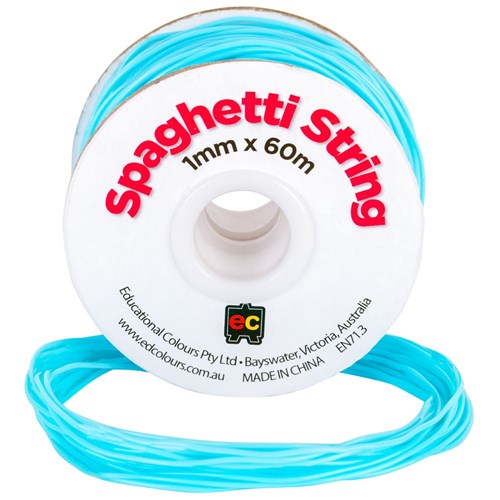 ZECPT1PB - Spaghetti String 60m Pale Blue - Kookaburra Educational ...
