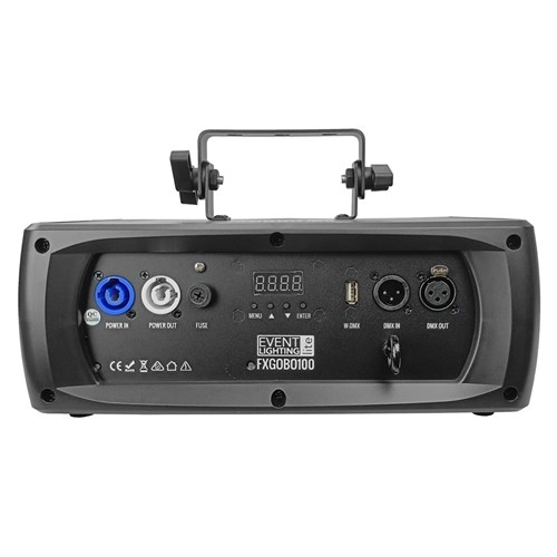 Gobo Effect Light with 100W LED - 7 Colours + White