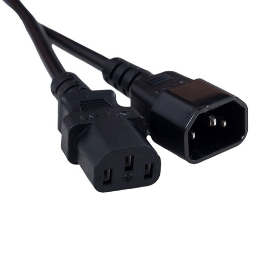 1.5m Male IEC to Female IEC extension lead