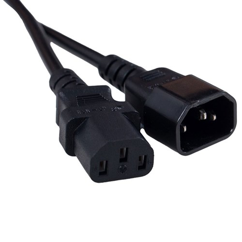 3m Male IEC to Female IEC extension lead