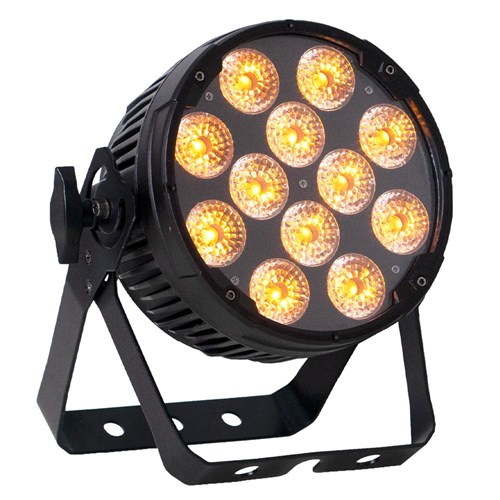 LED Pro Par with 12 x 12W RGBWAU LEDs