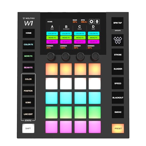 Wolfmix W1 MK2 Standalone performance DMX light control