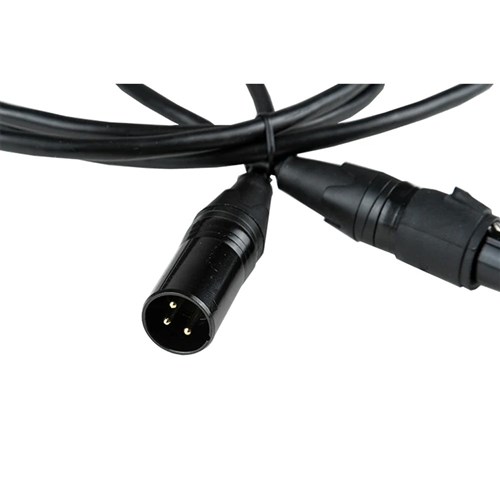 10m XLR 3 pin male to female - Orange Ring