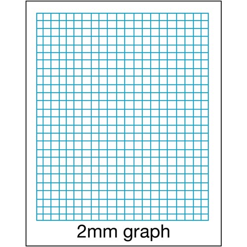 zewedp040 victory graph pad a4 2mm top padded 40 leaf a4 graph paper 2mm