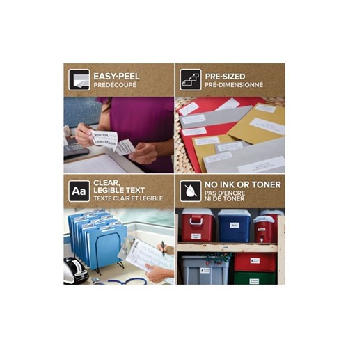 ZGNS0722410 Dymo LabelWriter Large Address Labels 36mm x 89mm Clear