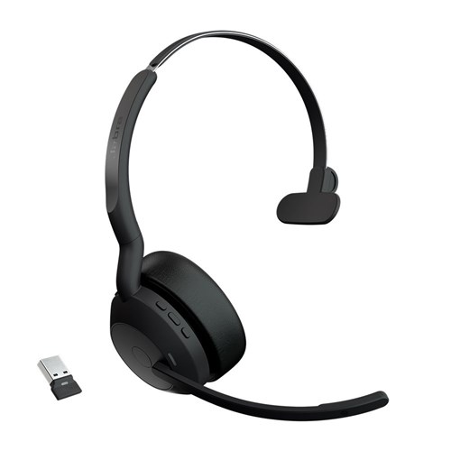 ヘッドホン Jabra EVOLVE2 55 Link380/390c MS MONO ZJB25599889999 - Jabra Evolve2 55 UC Mono Link 380a Headset