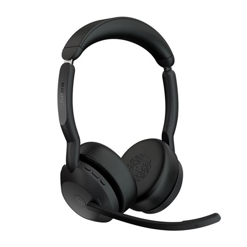 Jabra Evolve2 55 MS Stereo Link 380c Headset + Stand