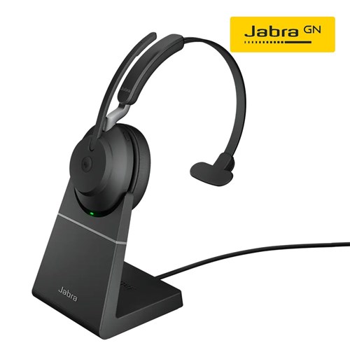 Jabra Wireless Evolve 65 MS Mono BT Headset + stand TE