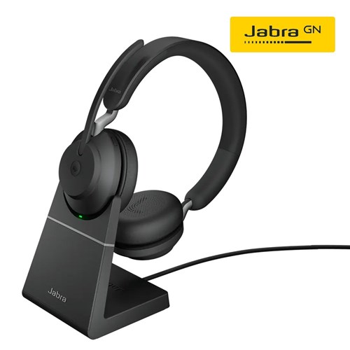 Jabra Wireless Evolve 65 MS Stereo BT Headset + stand TE