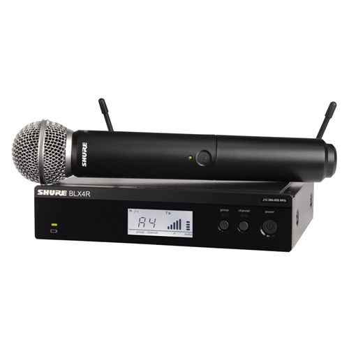Shure Wireless Handheld System BLX2 - SM58 Mic - BLX4R