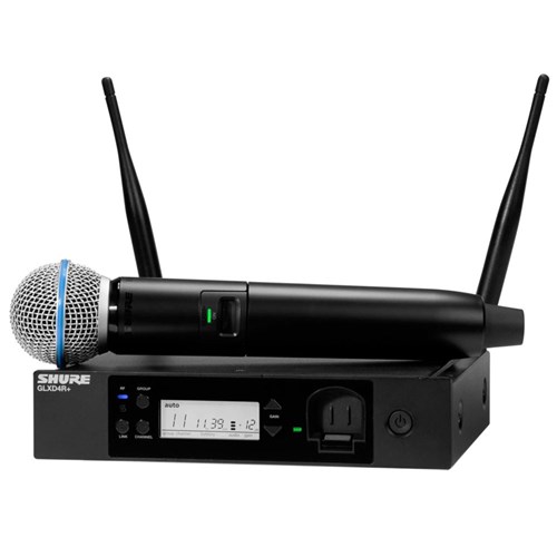 Shure Wireless Dig Handheld System GLXD2+ Beta58 Mic