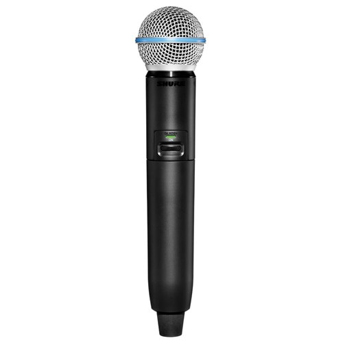 Shure Wireless Dig Handheld System GLXD2+ Beta58 Mic