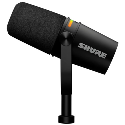 Shure Motiv MV7 Plus Podcast Microphone w/ XLR - Black