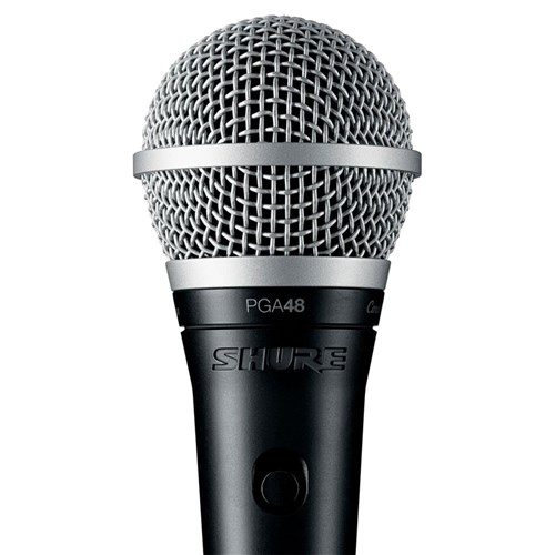 Shure PGA48 Lo Z Vocal Cardoid Dynamic Microphone- XLR