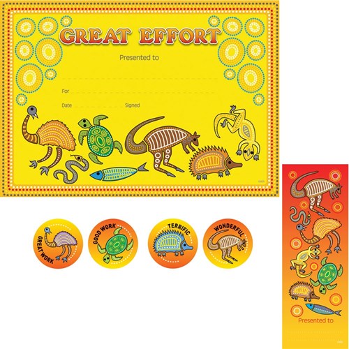 ZKITINDR Indigenous Rewards Kit Kookaburra Educational Resources