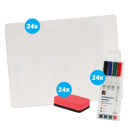 student whiteboards