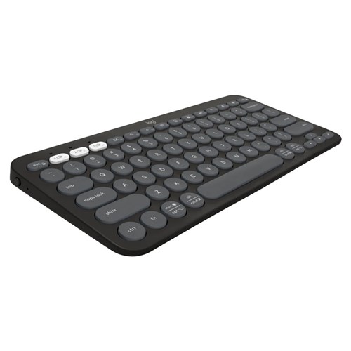 Logitech Pebble Keys 2 K380S Keyboard - Graphite
