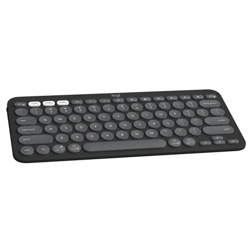 Logitech Pebble Keys 2 K380S Keyboard - Graphite