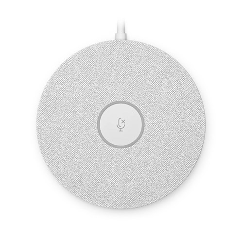 Logitech Rally Mic Pod - White