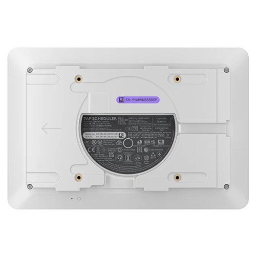 Logitech Tap Room Scheduler IncludesMount - White