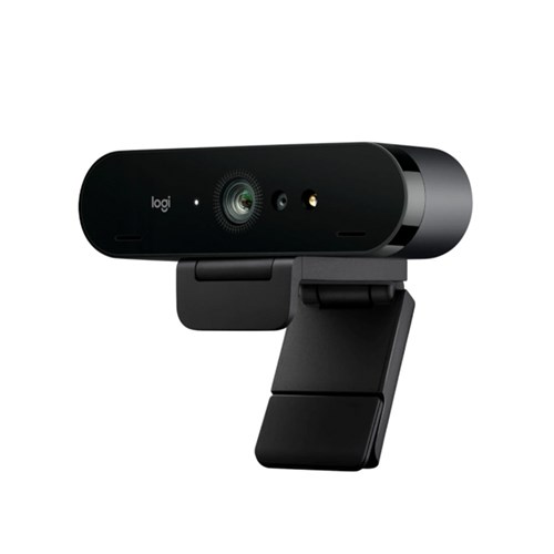 Logitech Brio 4K Webcam Dual Mic, Windows Hello