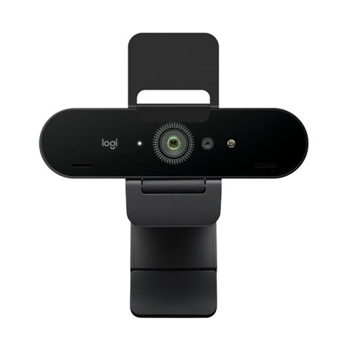 Logitech Brio 4K Webcam Dual Mic, Windows Hello