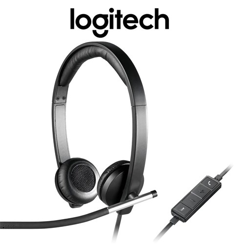 Logitech H650E Wired USB Stereo Headset