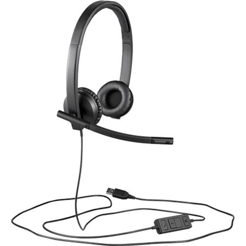 Logitech H570E Wired USB Stereo Headset