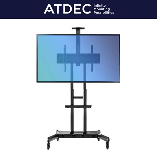 ATDEC Height Adjustable Trolley 32 - 65 Max 45kg