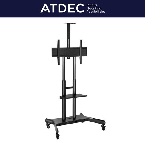 ATDEC Height Adjustable Trolley 50 - 80 Max 75kg