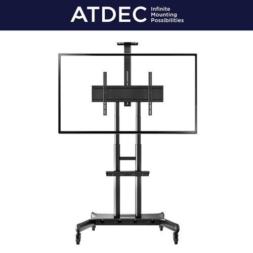 ATDEC Height Adjustable Trolley 50 - 80 Max 75kg