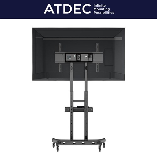 ATDEC Height Adjustable Trolley 50 - 80 Max 75kg