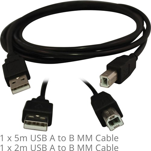 Cable Kit 5m & Wall Plate HDMI -DisplayPort Inter. Panel/Proj