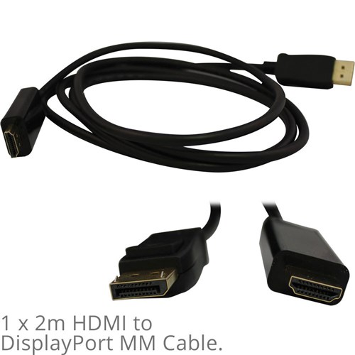 Cable Kit 5m & Wall Plate HDMI -DisplayPort Inter. Panel/Proj