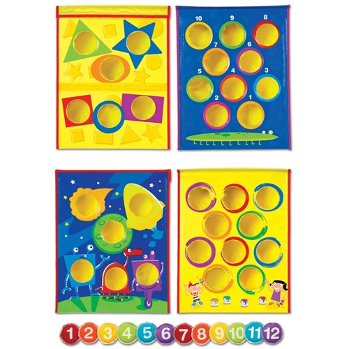 ZLRLER1047 Smart Toss Bean Bag Tossing Game Kookaburra Educational Resources one of