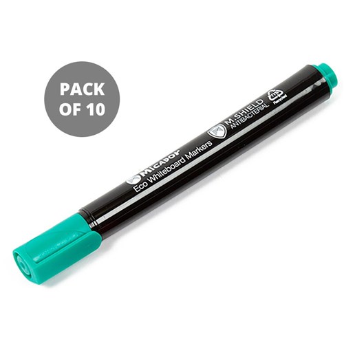 ZMIMMAWBECOG Micador Eco Whiteboard Marker Green Kookaburra