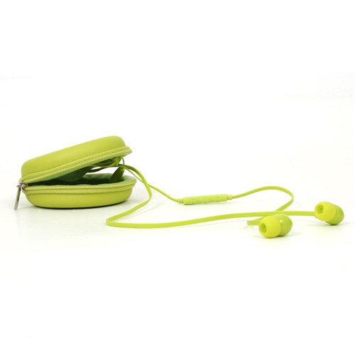 MCONNECTED Soundscape Earphones in Zip Case Green
