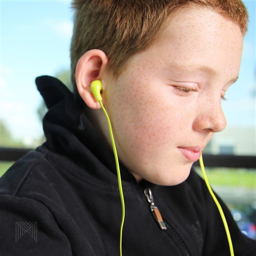 MCONNECTED Soundscape Earphones in Zip Case Green