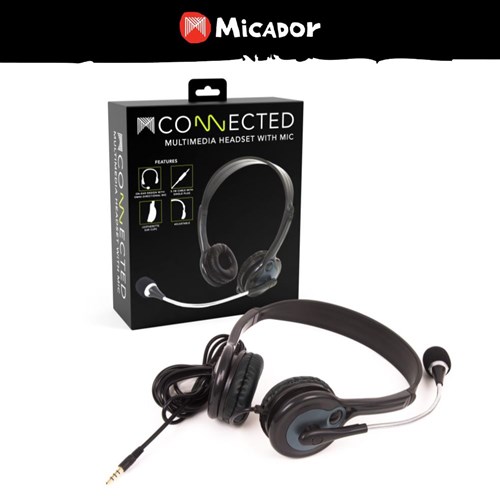 MCONNECTED Multimedia Headphones w/Mic