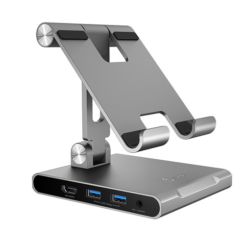 j5create Multi-Angle Stand Docking Station -iPad, Tablets